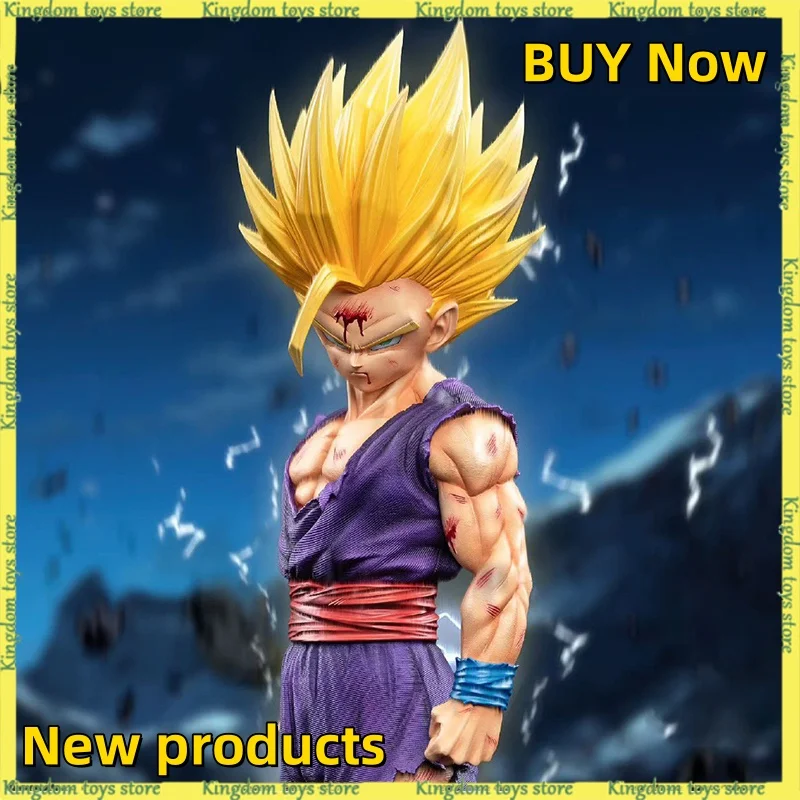 

Новые аниме-фигурки Dragon Ball Son Gohan Super Saiyan 2, фигурки из ПВХ, коллекция статуй, модель, украшение для стола, игрушки, подарки