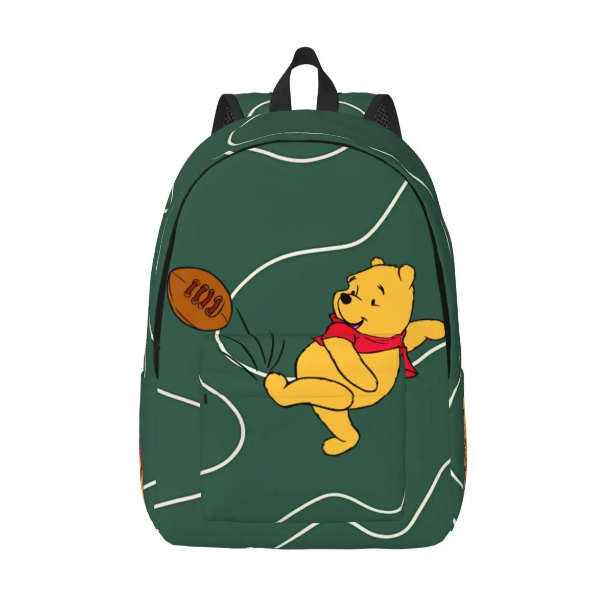 Storage Bag Famous Disney Animation Large Capacity Winnie the Pooh College Student For Gifts Harajuku Design Bookbag Campus