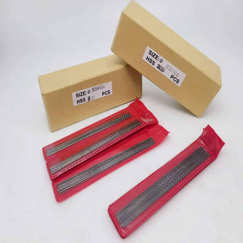 10/20 Stück Verlängerter Bohrer HSS Mini Gerader Schaft Spiralbohrer 0,5-3,2mm, Verlängerter Bohrer 60/80/100/120mm – Detail 17