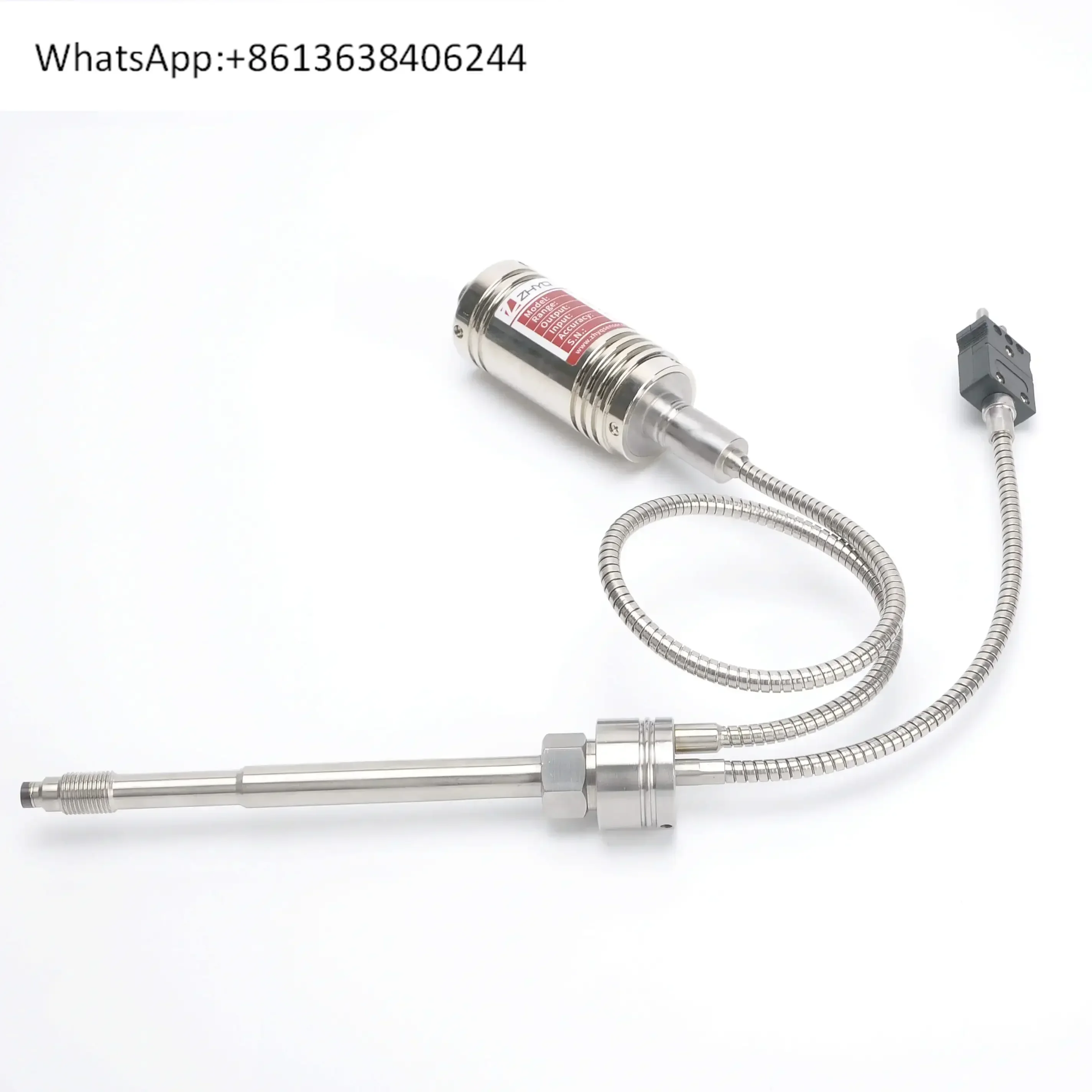 ZHYQ  PT124G-123T High Accuracy High Temperature Melt Pressure Transmitter for Liquid