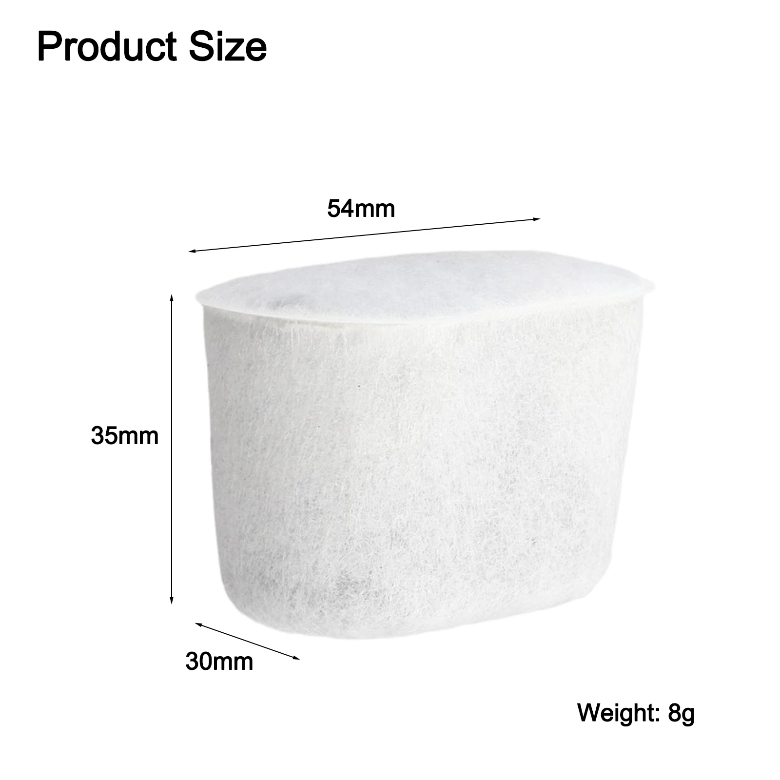 54*30*35mm Filter Cartridges Consistent Coffee Quality Filter Easy Replacement Reliable Filtration Capabilities