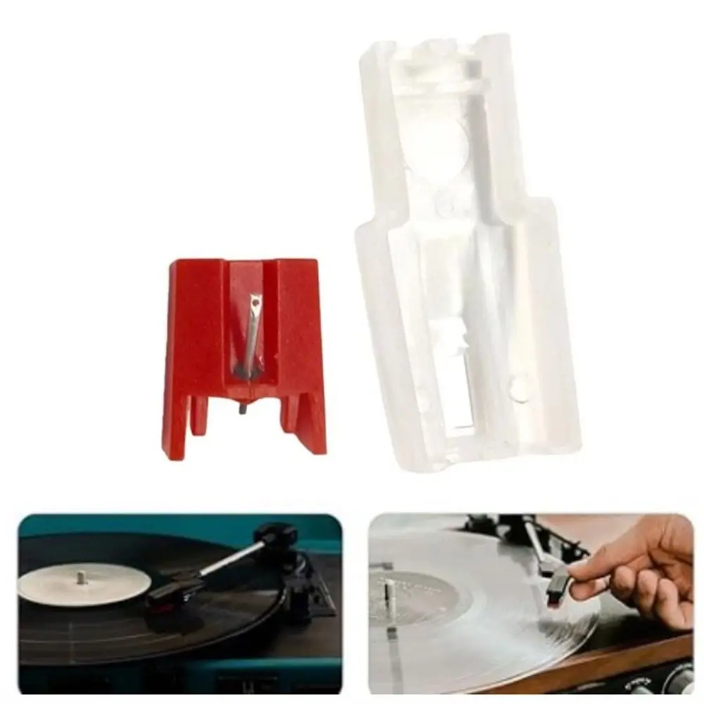 Plastic Housing Phonograph Needle Replaceable Durability Record Player Stylus Turntable Stylus Needle Record Player Accessories