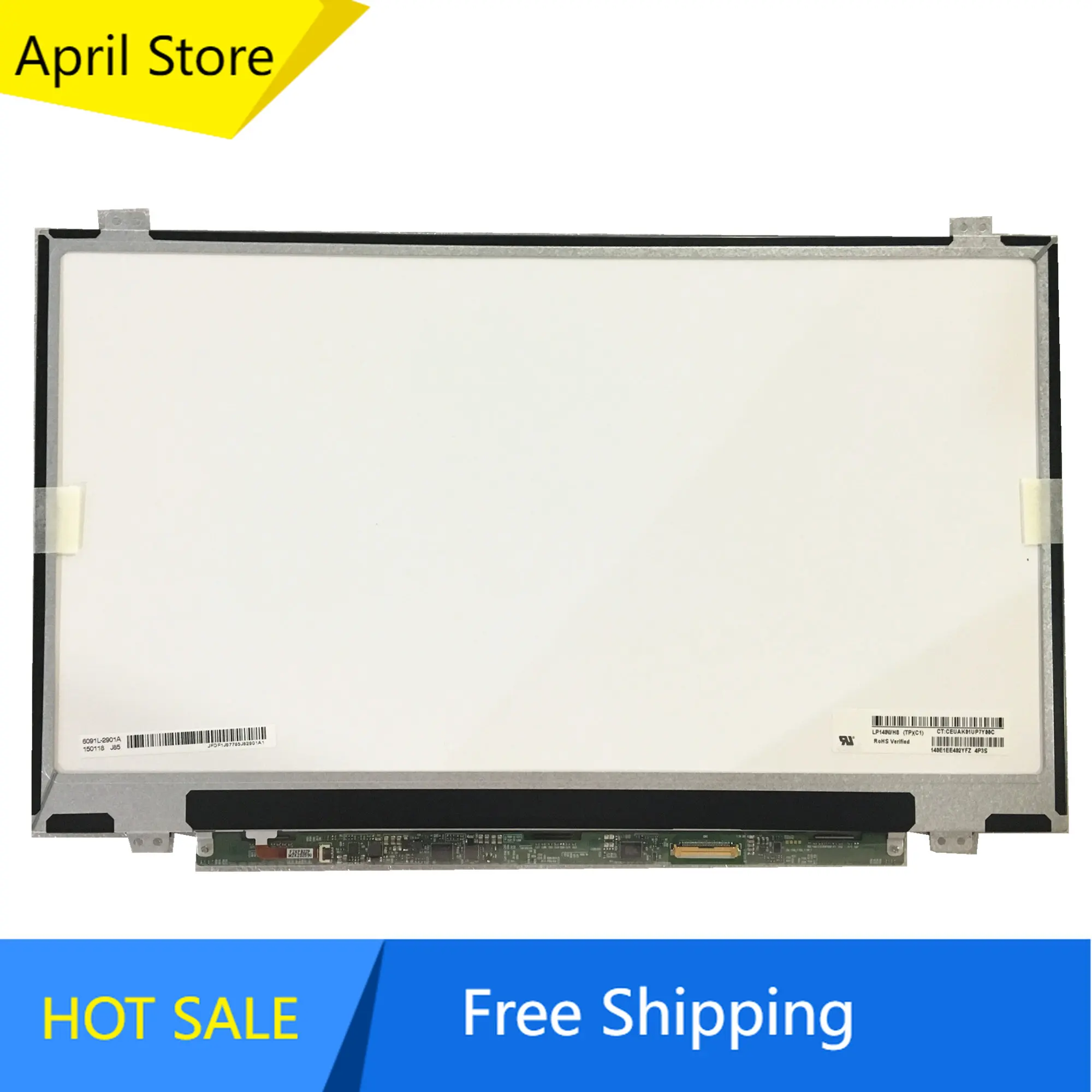  LP140WH8-TPC1 LP140WH8-TPC2 LP140WH8-TPE1 LP140WH2-TPT2 14.0'' Laptop LCD Screen 1366*768 EDP 30 pins