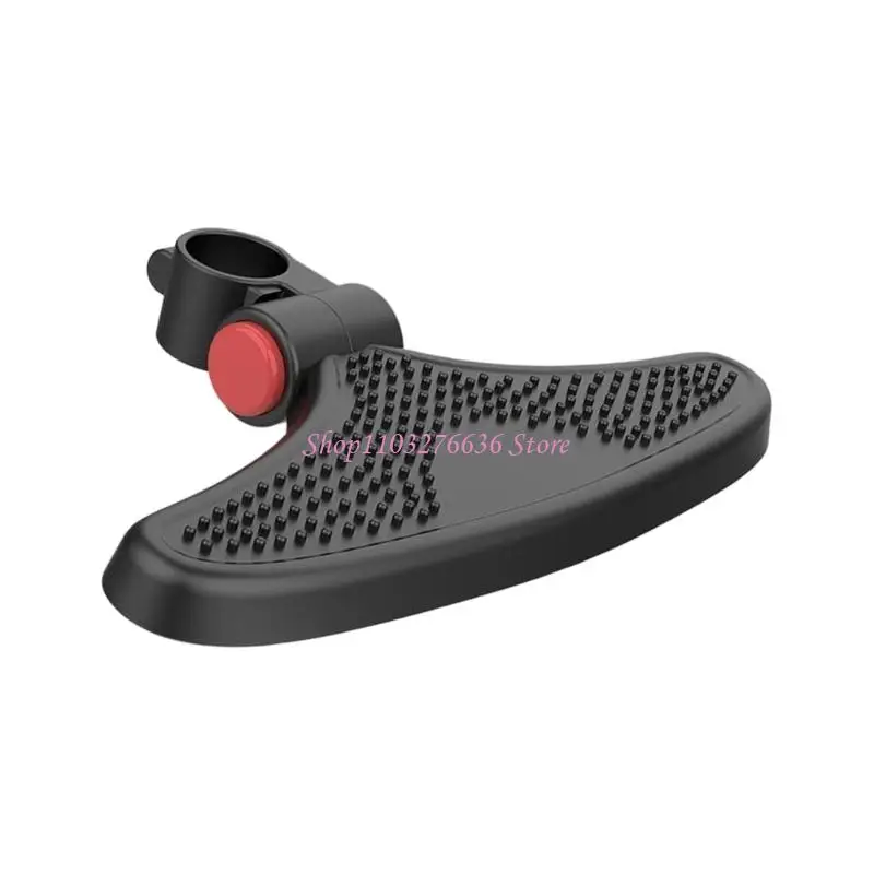 Baby Strollers Footrest Ample Space Rugged Plastic Anti Fall Safety Feature Tool Free Installation for Most Pushchair