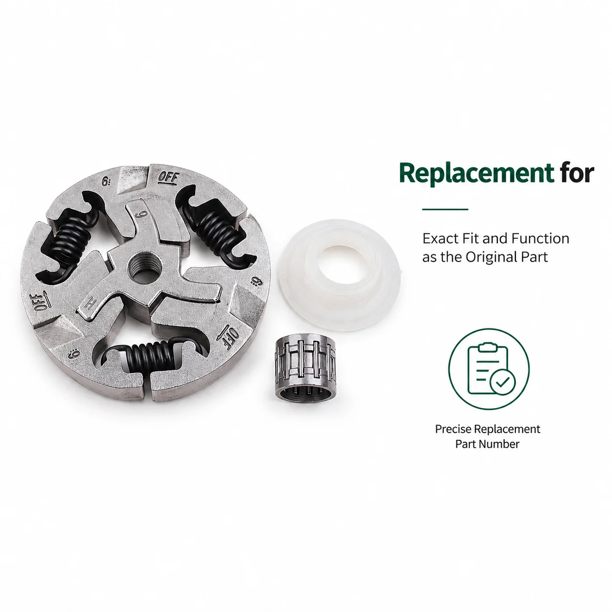 Clutch Assembly Kit Replacement For Jonsered 2159 CS2156 CS2159 EPA Series Chainsaw Parts Worm Gear Needle Bearing Clutch Set