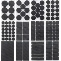 1/5Set Non-slip Self Adhesive Furniture EVA Table Chair Feet Pads Round Square Sofa Chair Leg Sticky Pad Floor Protectors Mat