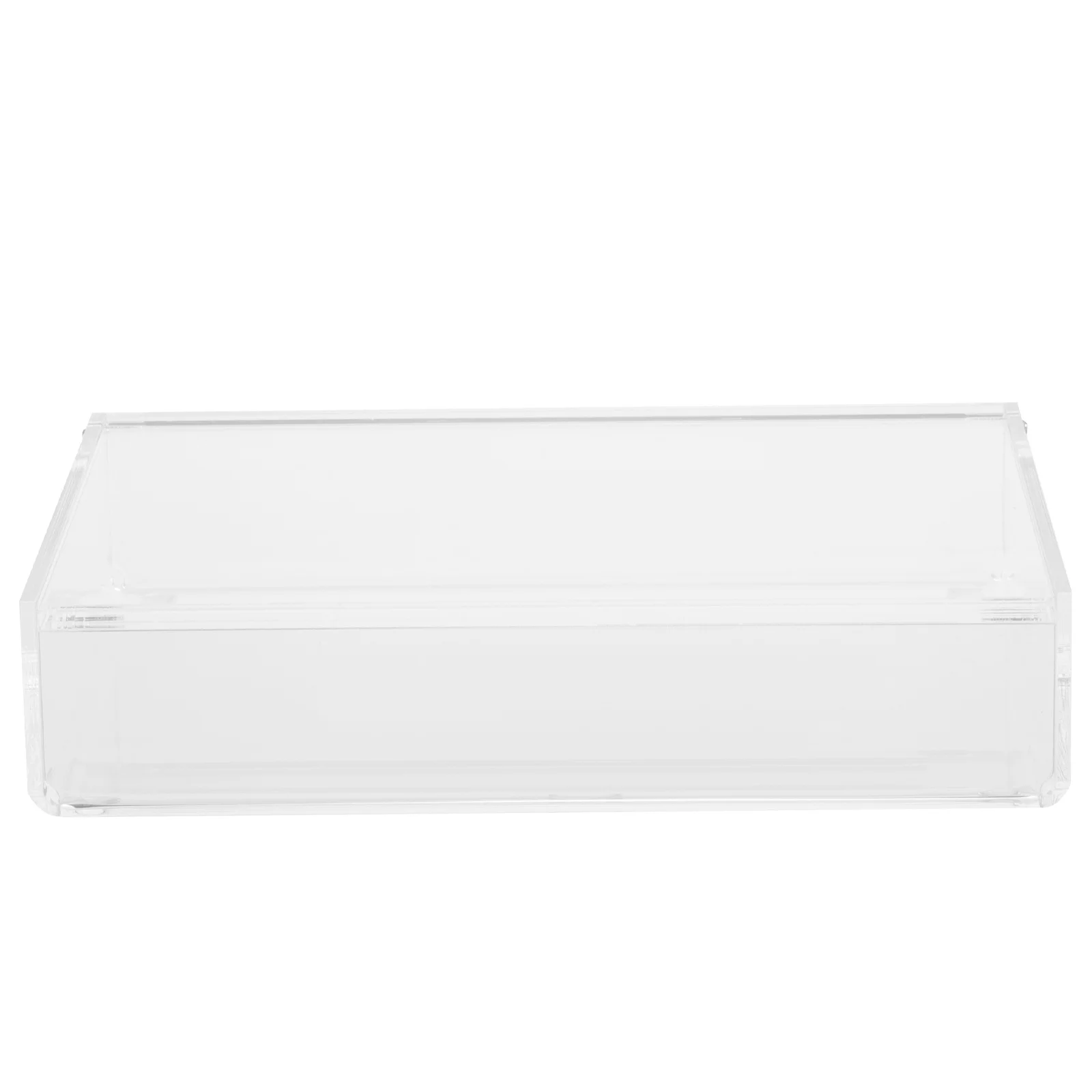 

Acrylic Clear Box 6.5X4.7X2.8In Transparent Storage Case For Stationery Pencil Organizer Desktop Sundries Gadget Tool Box