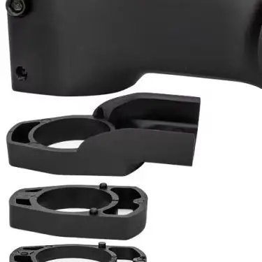 1 Satz Fahrradvorbau aus Aluminiumlegierung mit interner Kabelführung, minus 7 Grad, für 31,8 mm Lenker, Fahrradvorbau-Teile