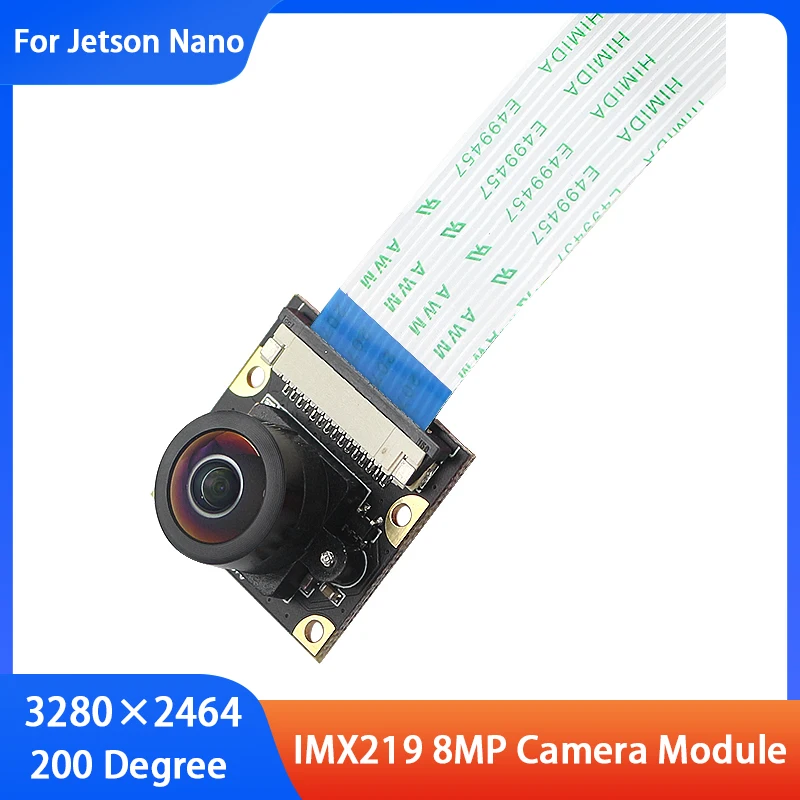 

IMX219 Модуль камеры 200 градусов 8 МП 3280 × 2464 Панорамная камера для Nvidia Jetson Nano