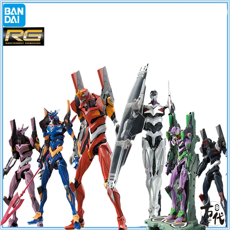 

Фигурки из ЭВА Bandai, фигурки героев аниме RG 1/144, модель-02 Евангелиона, Коллекционная модель, экшн-фигурки, игрушки