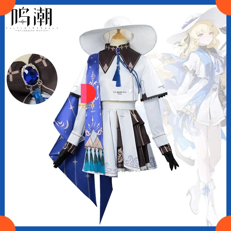 

Wuthering Waves Phoebe cosplay costume game - licensed two-dimensional complete women's outfit Role-playing as game characters