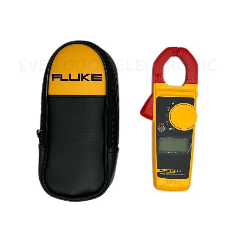 FLUKE 323 F323 With Soft Case True-RMS Clamp Meter 400A 600V