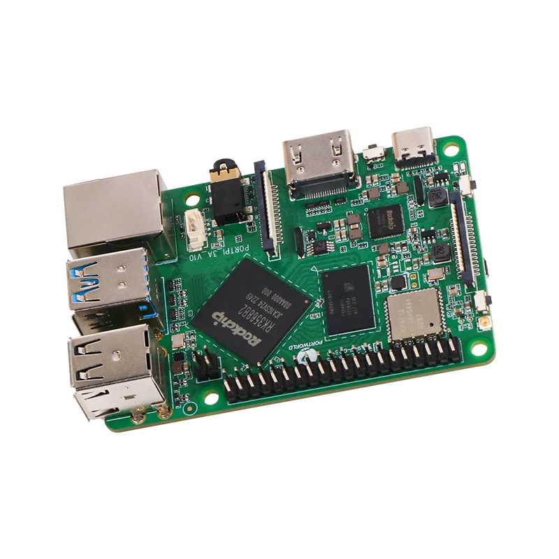 New Rockchip RK3568 Quad-core Onboard CPU Development Board Desktop Motherboard 2GB/4GB RAM 16GB/32GB ROM Android/Linux
