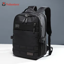VOLUNTEER Laptop Backpack for Men Business College School Computer Bag Travel Hiking Climbing Daypack Men's Backpacks 1829-07