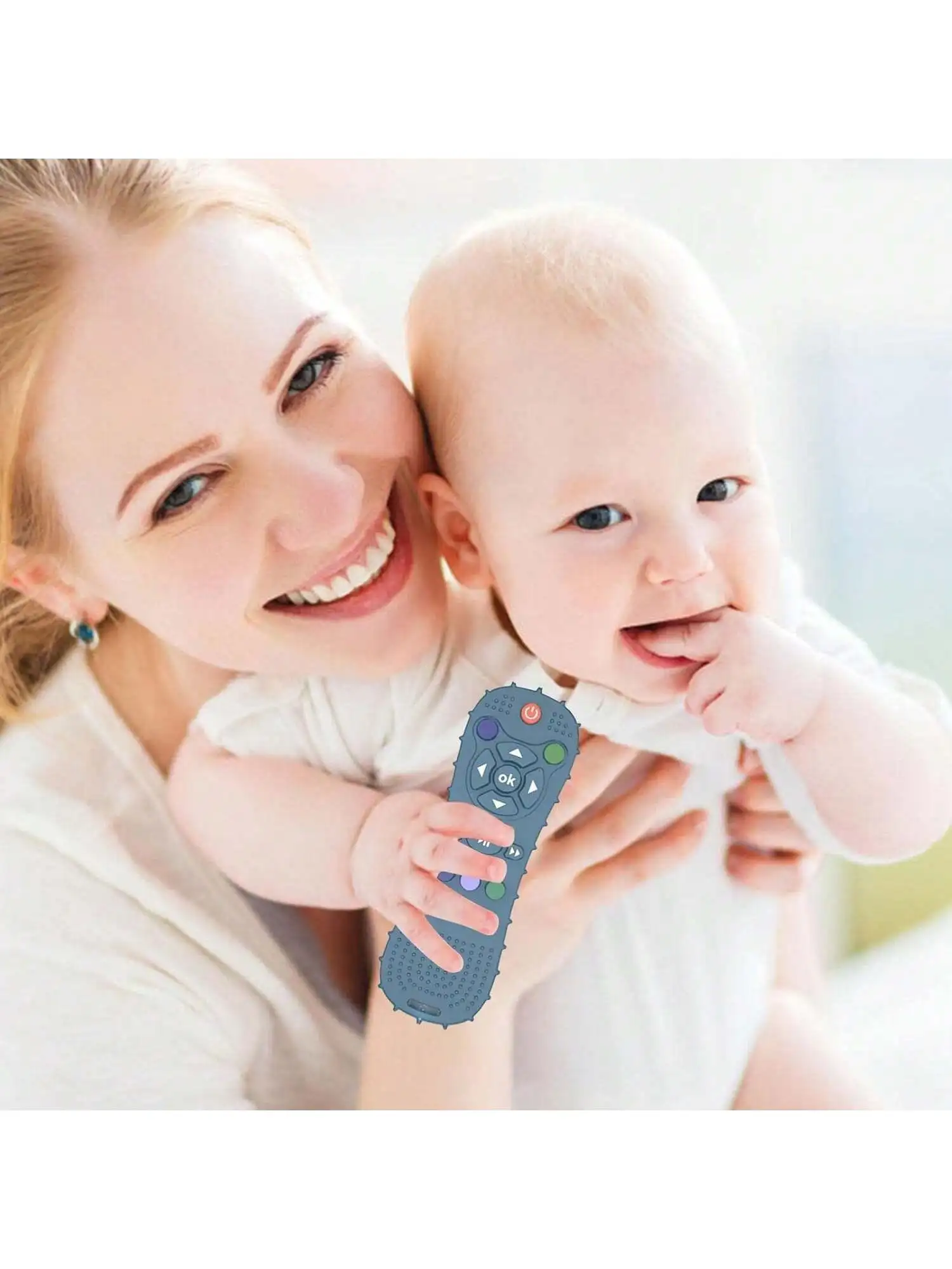 Bracelet de dentition en silicone pour bébé, jouet anti-morsure, sucette, bâton de dentition, jouet à mâcher