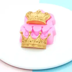 Royal crown silicone fandont mold Silica gel moulds crowns Chocolate molds candy mould wedding cake decorating tools