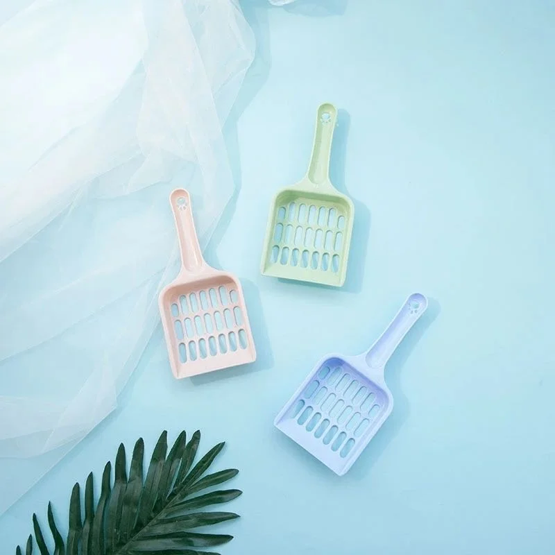 Hollow Cat Litter Scoop Durable Plastic Pet Sand Shovel Cat Poop Sifter Shovel Pet Toilet Cleaning Supplies For Kitten Puppy