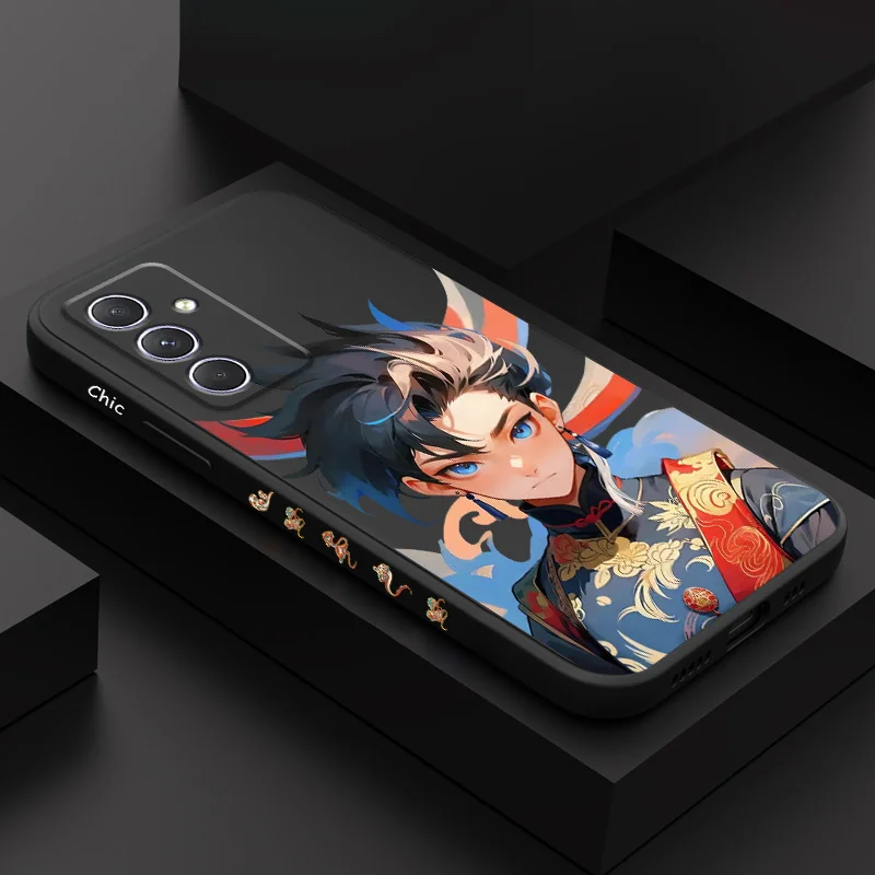 

Trendy Boys Phone Case For Samsung Galaxy A55 A35 A25 A15 A05 A05S A54 A34 A24 A14 A04 A04S A04E 4G 5G Cover