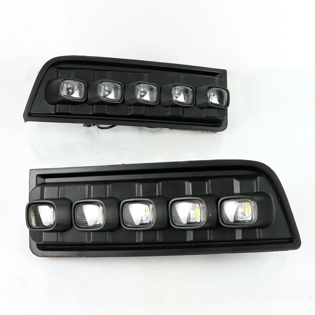 Front Bumper Fog Daytime LED Day Running Light For Toyota 2010-2013 4runner 4-Runner Fog Light Kit