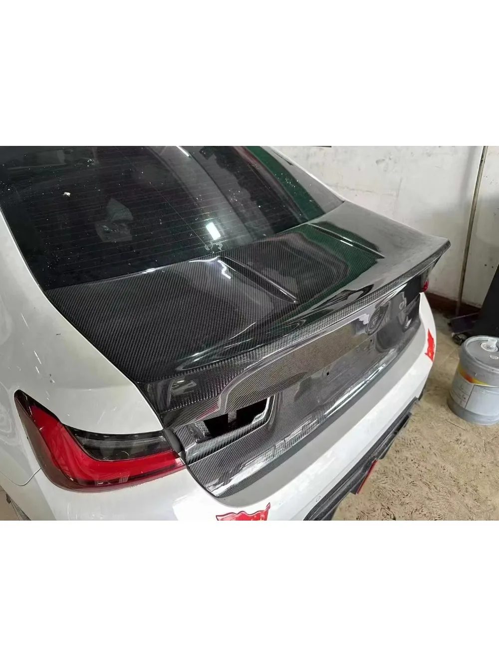 Picture 7: Dry Carbon Fiber CSL Style Rear Trunk Lid for  G80 M3 G20