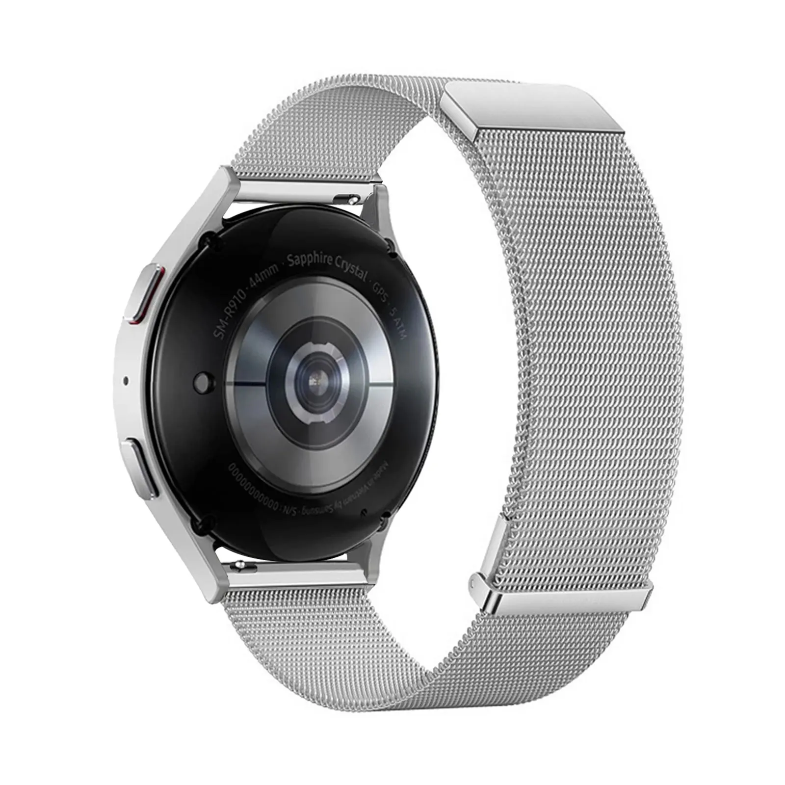 

Магнитный ремешок для Samsung Galaxy Watch 4 Classic (42 мм/46 мм), двухслойный магнитный металлический ремешок