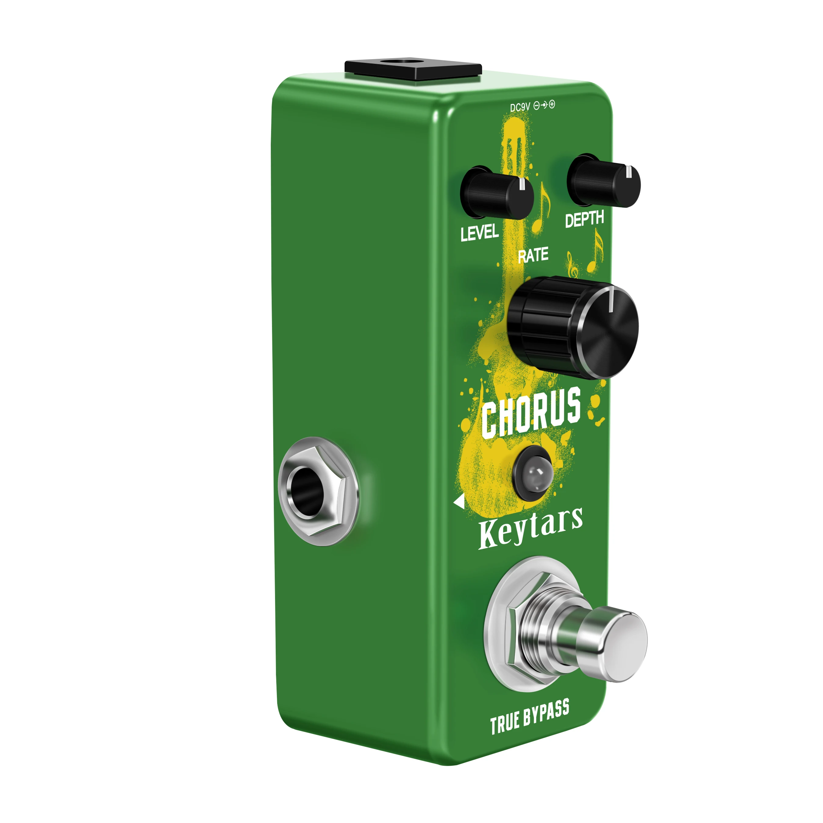 Keytars LEF-304 Guitar Analog Chorus Pedal Ensemble King Level Depth Knob High Warm And Clear Chorus Sound With BBD Chip R