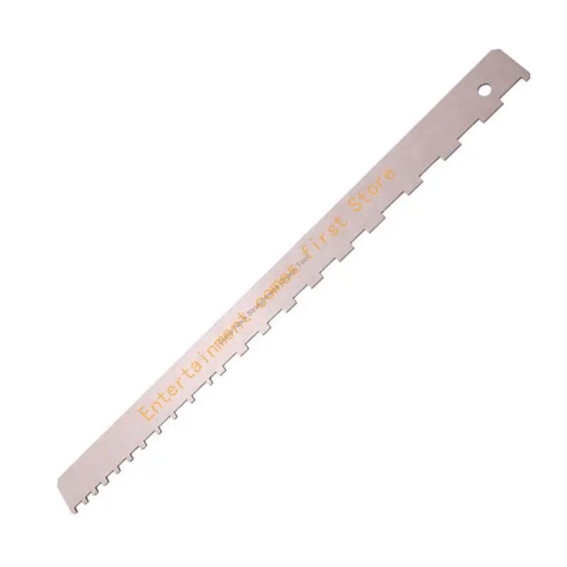 

Guitar Neck Notched Ruler Guitar Neck Ruler Stainless Guitar Neck Notched Ruler 55KD