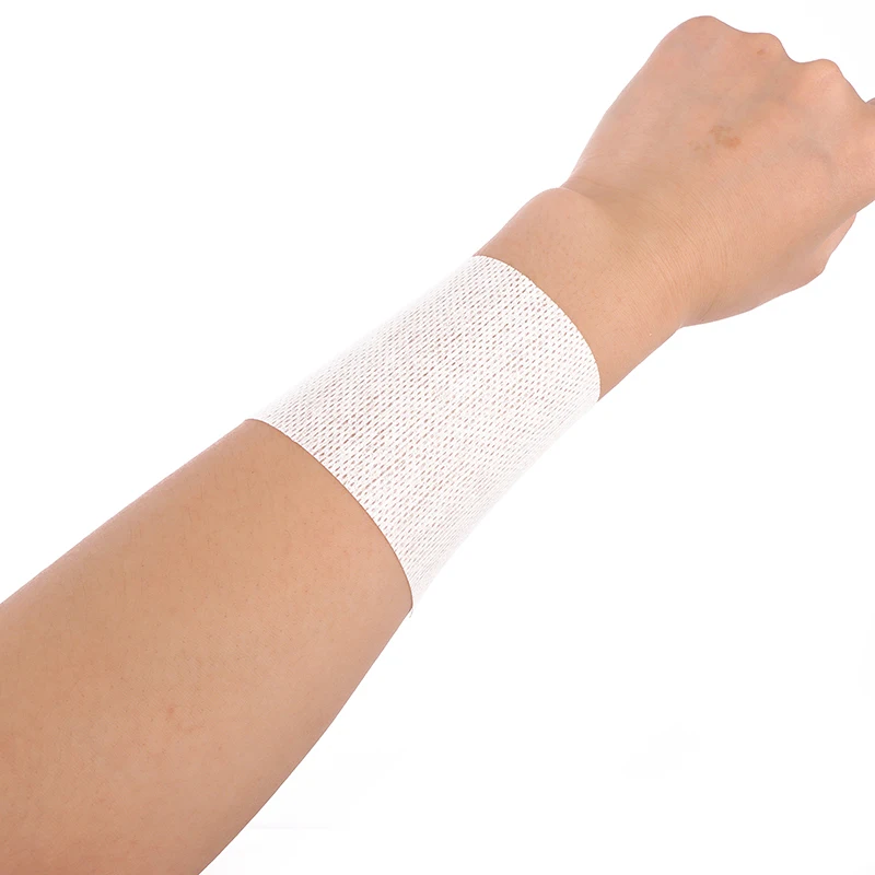 5M/Roll Waterproof Dressing Self Adhesive Fixation Tape Bandage Useful Breathable Non Woven Wound Wound First Aid