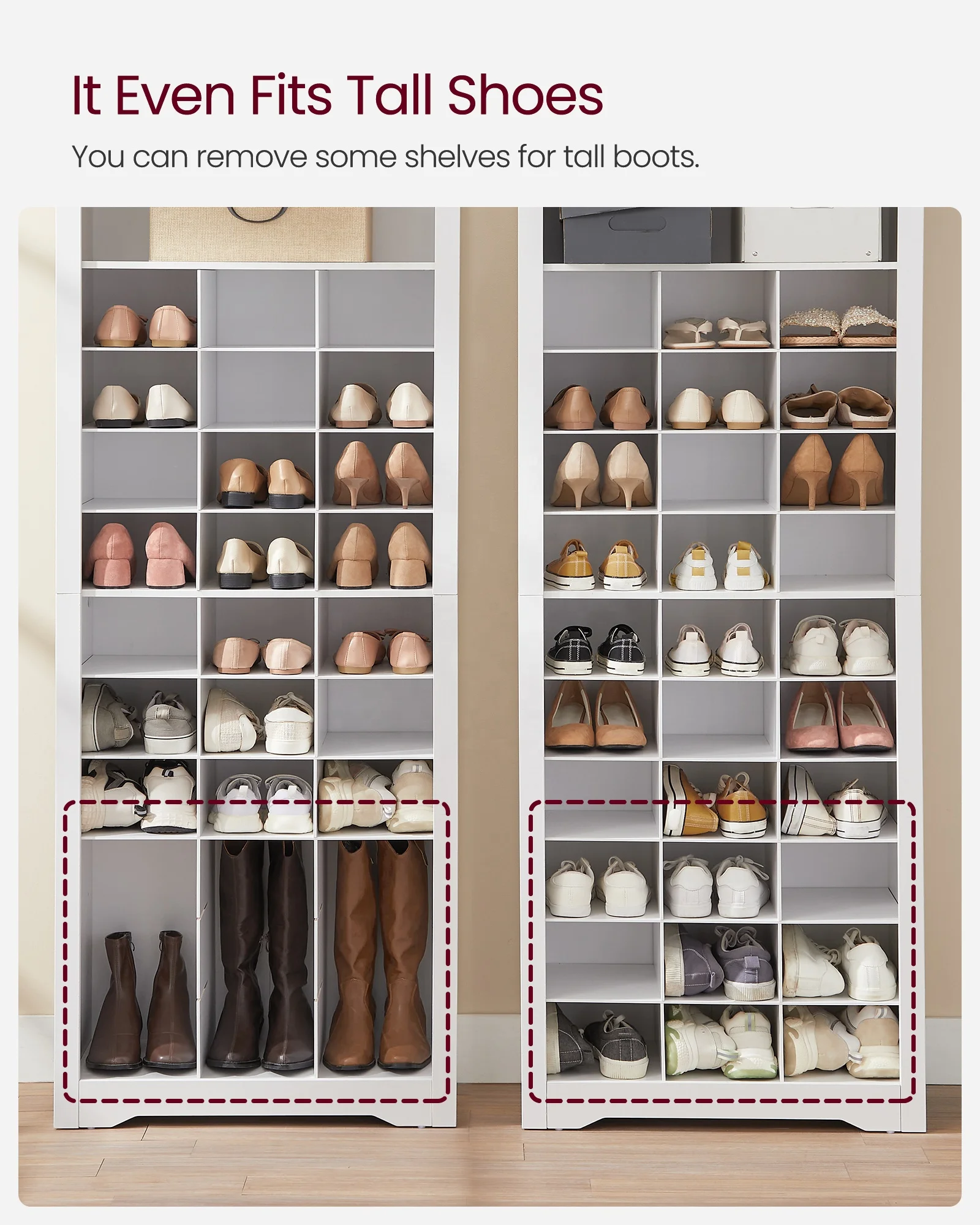 Modern shoe cabinet caja de almacenamiento de zapatos wooden adjustable shoe rack organizer shoes