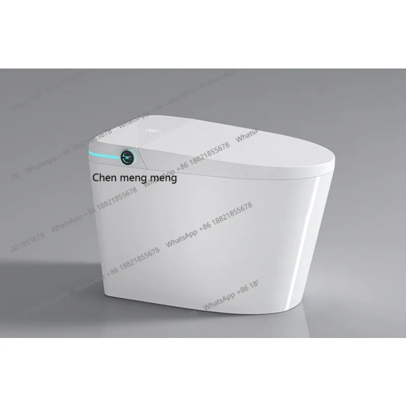 Smart toilet, fully automatic siphon toilet remote control without water pressure voice