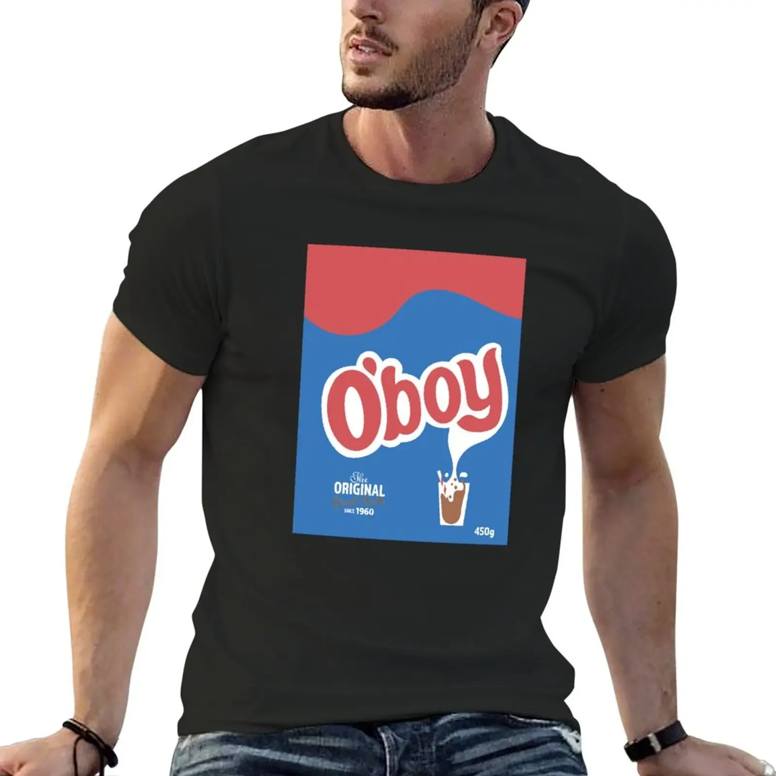 O'boy pulver Swedish Chocolate Drink T-Shirt plus sizes anime tshirt customs design your own mens graphic t-shirts hip hop