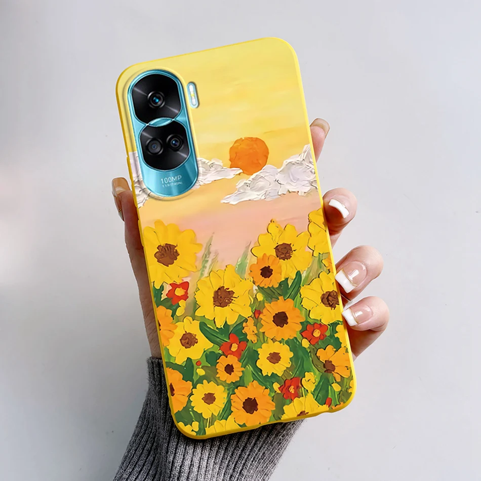 For Honor 90 Lite Case Cover For Honor 90 Pro Shockproof Coque Cartoon Soft Silicone Phone Case For Huawei Honor 90 Honor90 Capa