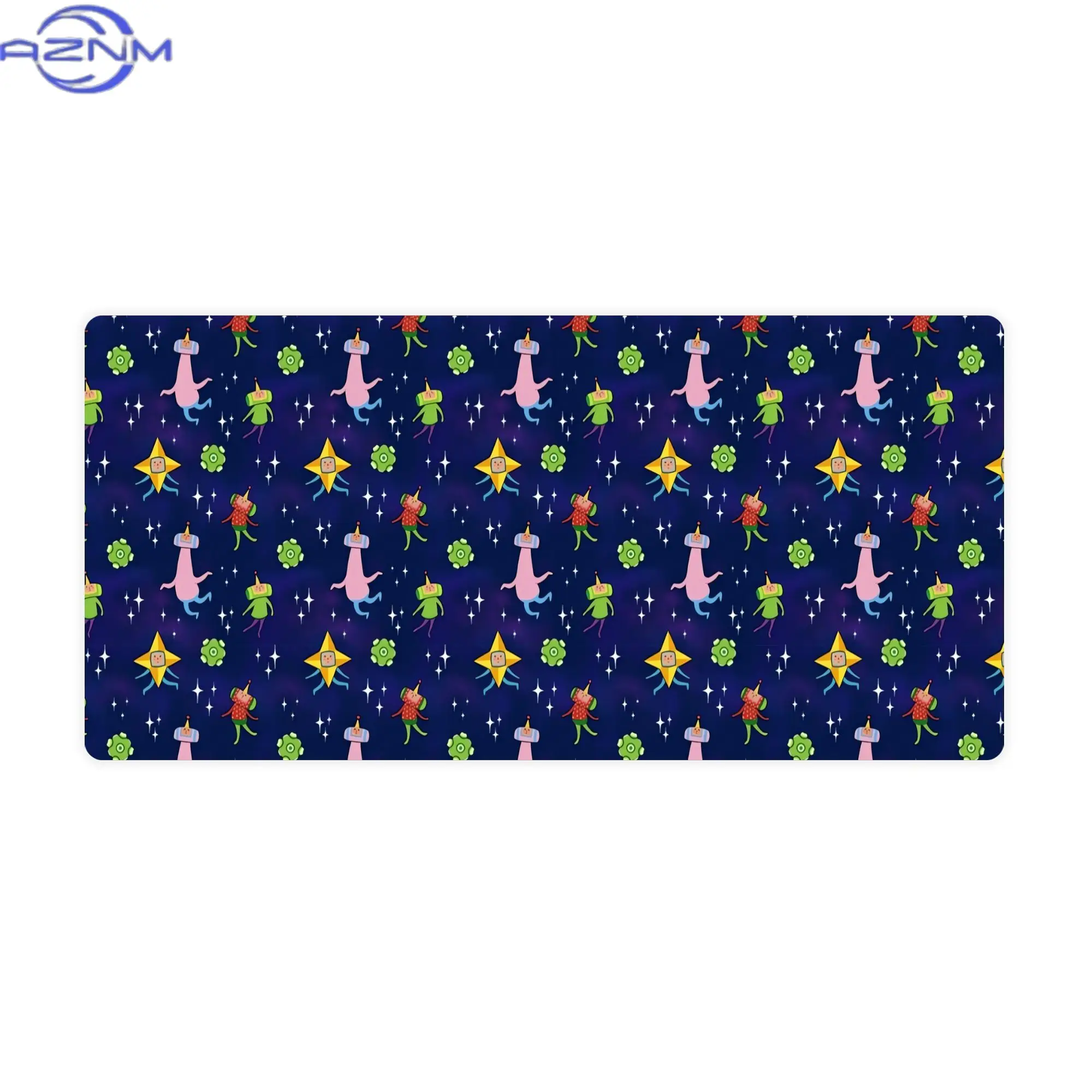 Katamari Space Pattern Large Desk Mat for Gaming and Streaming Stations Adds a Bold Statement to Your Setup