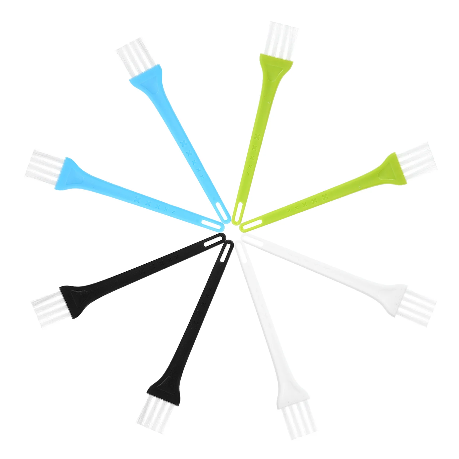 8 Pcs Cleaning Brush Nylon For Computer Keyboard Brushes Small Clipper Crevice Scrub Electric Razor