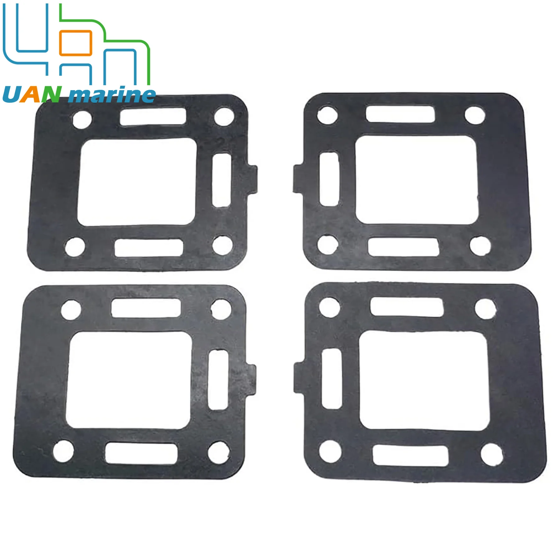 4 Pcs Sierra 18-2833 Compatible with Mercruiser 2.5 3.0 L 120 140 165 470 Sterndrive Motors Exhaust Elbow Riser Gasket 27-997772