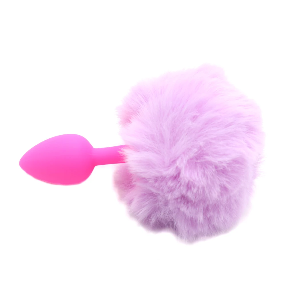 Sexy Rabbit Tail Anal Plug For Women Butt Dilator Female Bondage Adults Games Erotic Products Shop Sets Couple Flirting Sex Toys