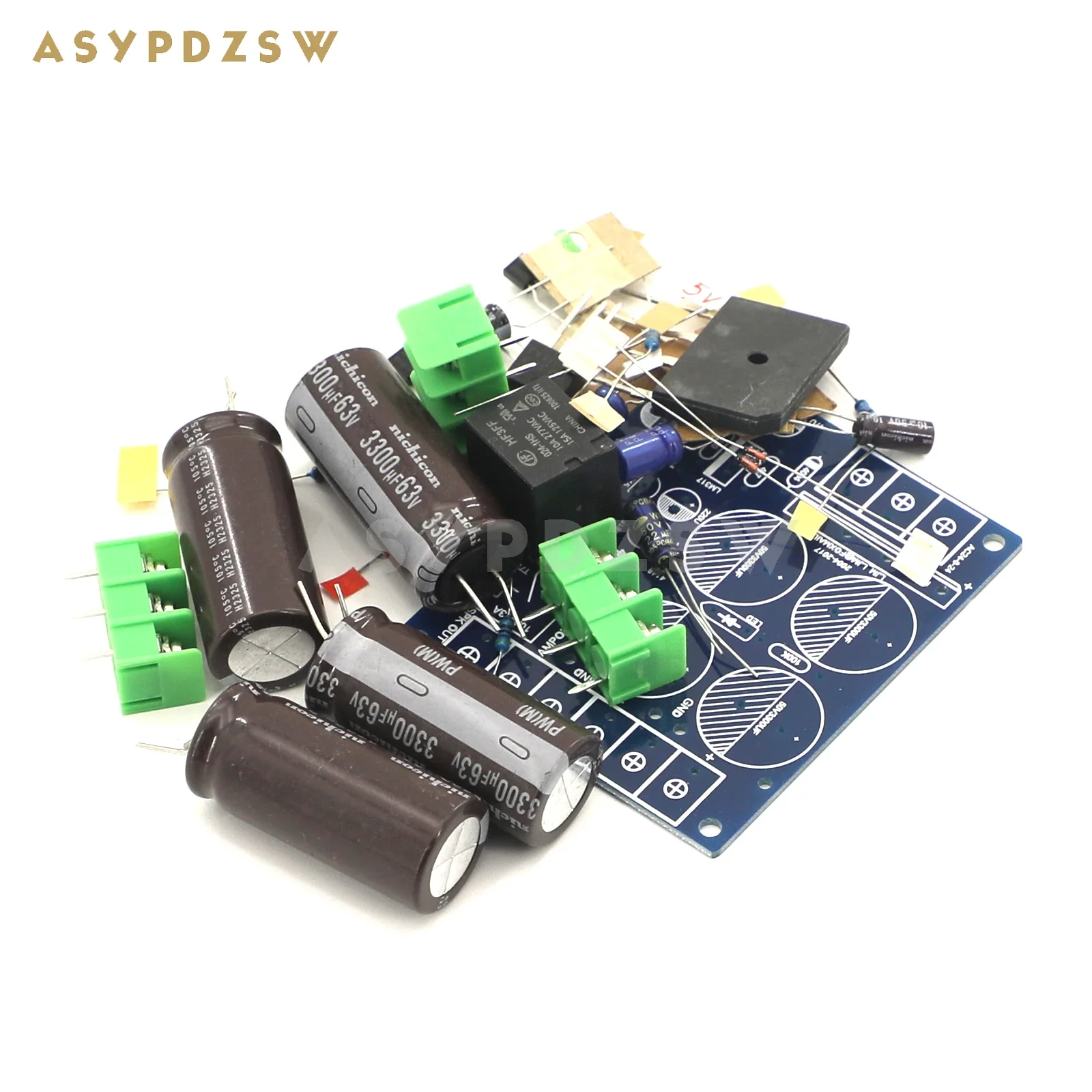 Блок питания MONO-выпрямителя серии L-MX с защитой динамиков DIY Kit/Готовая плата