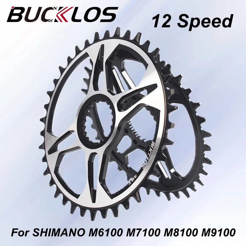 BUCKLOS 12S Direct Mount Bike Chainring 32T 34T 36T 38T Bicycle Chainwheel for SHIMANO M6100 M7100 M8100 M9100 Tooth Plate Star