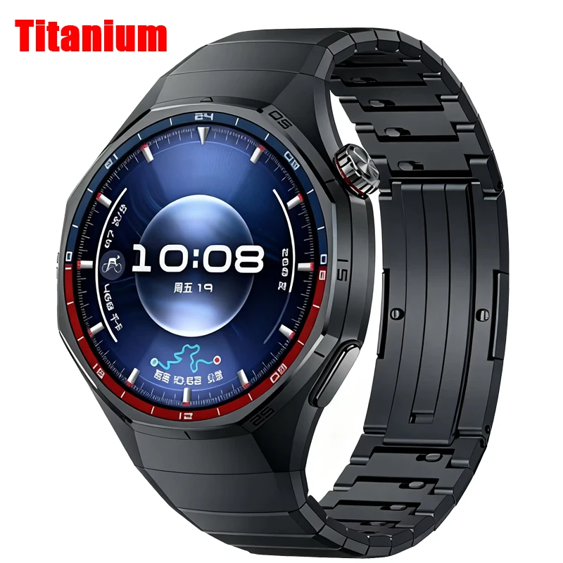 

Официальный титановый ремешок без зазоров для Huawei Watch GT 6 Pro, металлический браслет для Huawei Watch GT6 Pro Correa, деловой ремешок для часов