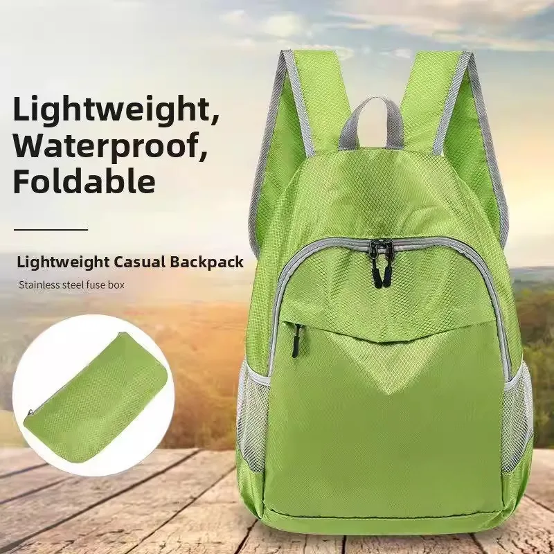 

Ultra-Light Outdoor Dual-Shoulder Backpack for Men And Women 2026 New Summer Waterproof Foldable Climbing Mountain Skin Bag