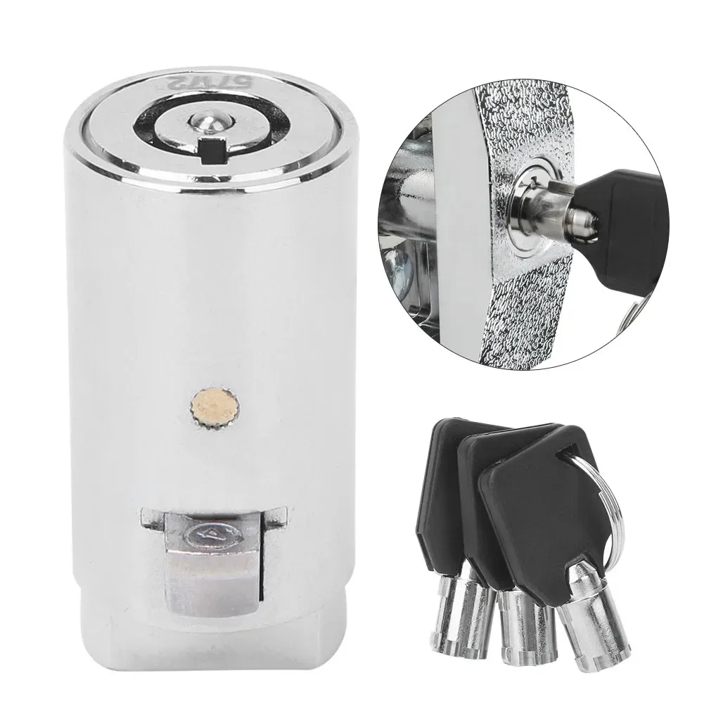 Lock Cylinder Zinc Alloy Automatic Lock Cylinder For Automatic Vending Machines Safe Box T-shaped Water Vending Machine Lock