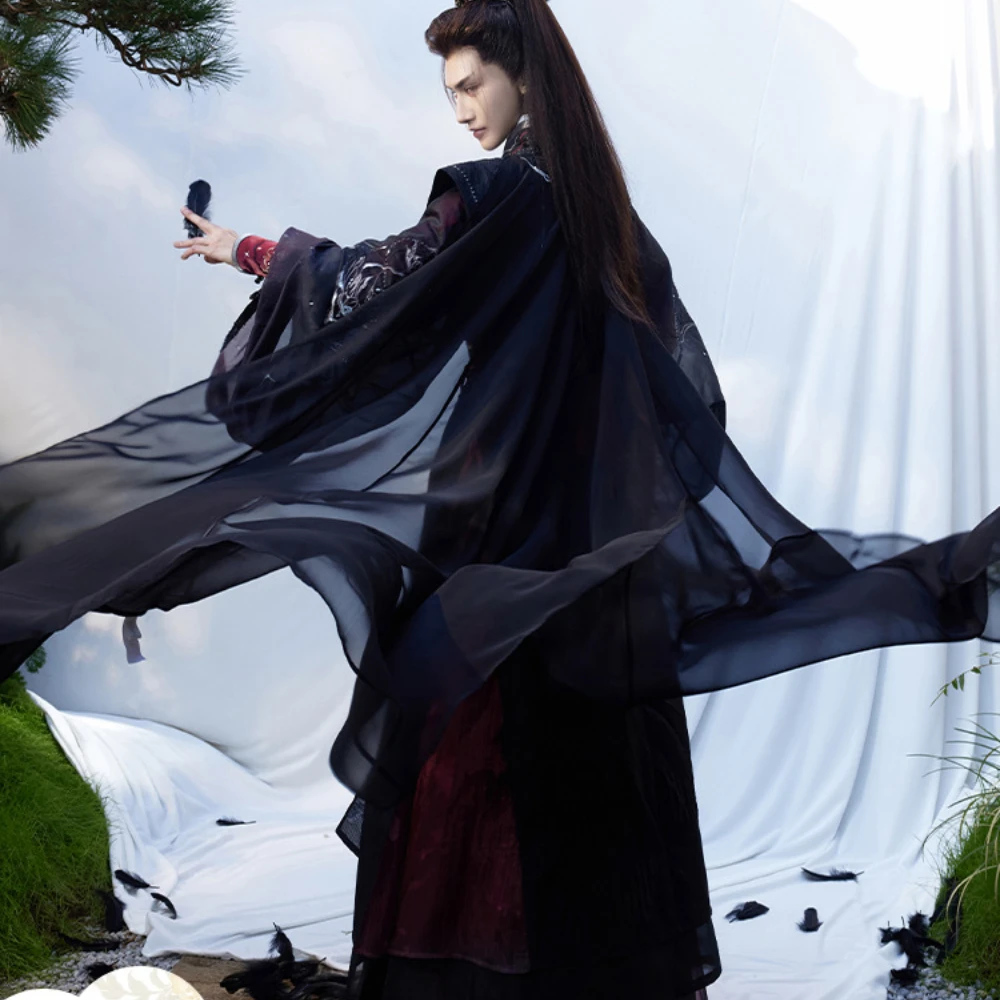 

Hot TV Till The End Of The Tan Taijin Moon Hanfu Coat Changyue Jinming Tan Taijin Косплей Luo Yunxi Tan Taijin Coat 2025