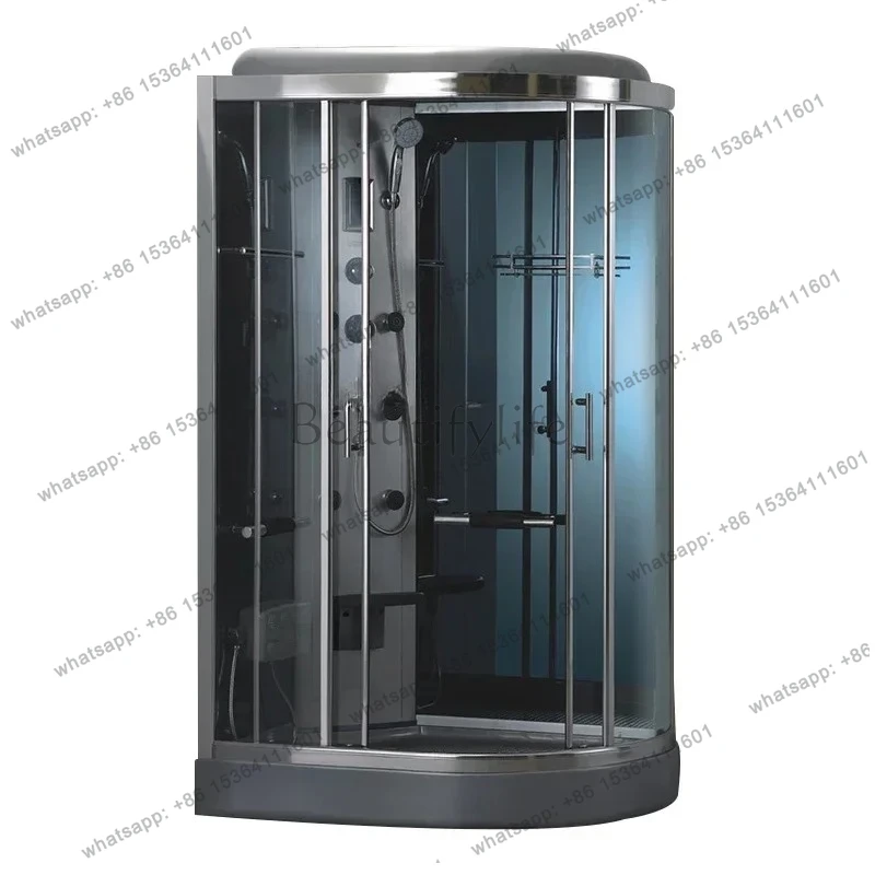 

Deluxe integral shower room, bathroom, arc fan-shaped bathroom, shower and bath integrated bath room