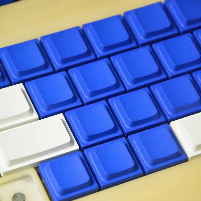 LAK No Engraved Color Keycaps MX Low Profile Key Cap Customized PBT Material Keyboard Caps for Mechanical Keyboard Accessories