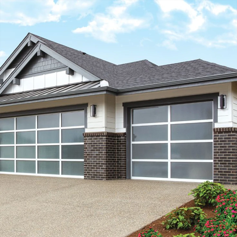 

Sixinalu Garage Doors Entrance Folding Security Aluminum Building Material Structure Deluxe Manual Lock Bi-fold Door Home Decor