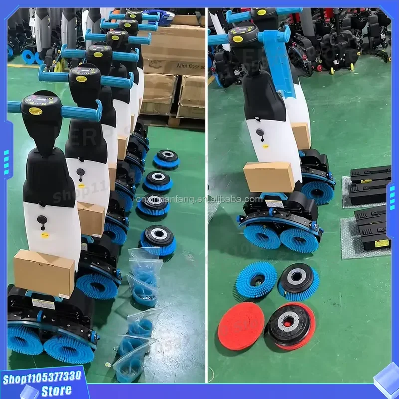 Gaoge M3 Mini Imop Hand Push Washing Machine DC 36V Commercial Floor Cleaner for Wholesale Factory Direct Sale Industrial Use