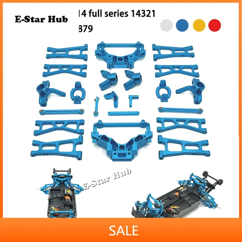 

Металлический комплект обновления деталей радиоуправляемого автомобиля для HS 14321 JJRC C8802 YDJ-D879 Рулевая чашка Корпус стойки Тяга Подвеска Кронштейн Поворотный рычаг