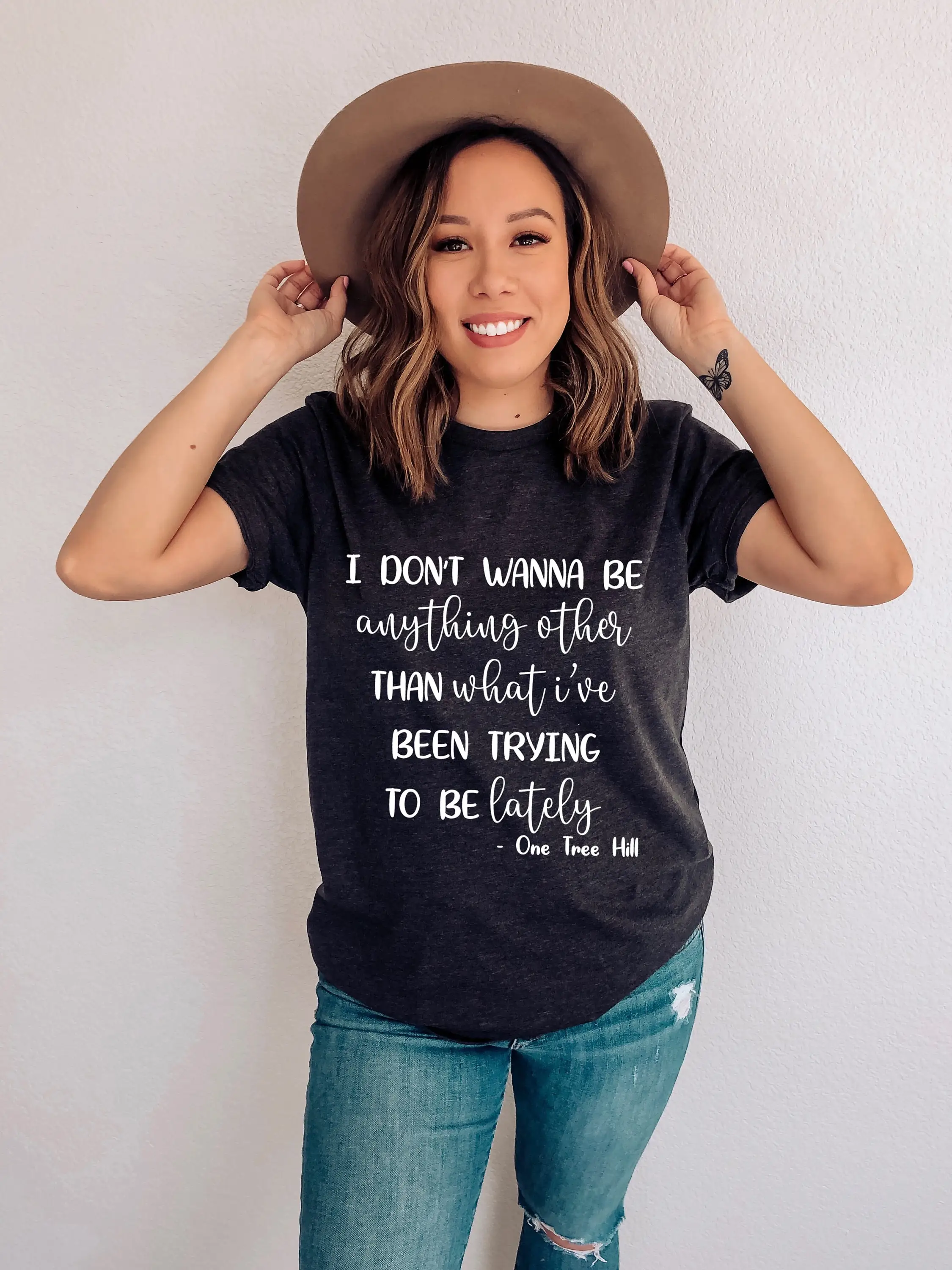 

One Tree Hill Theme Song T Shirt I don wanna be gift TRIC OTH Fan Convention tee