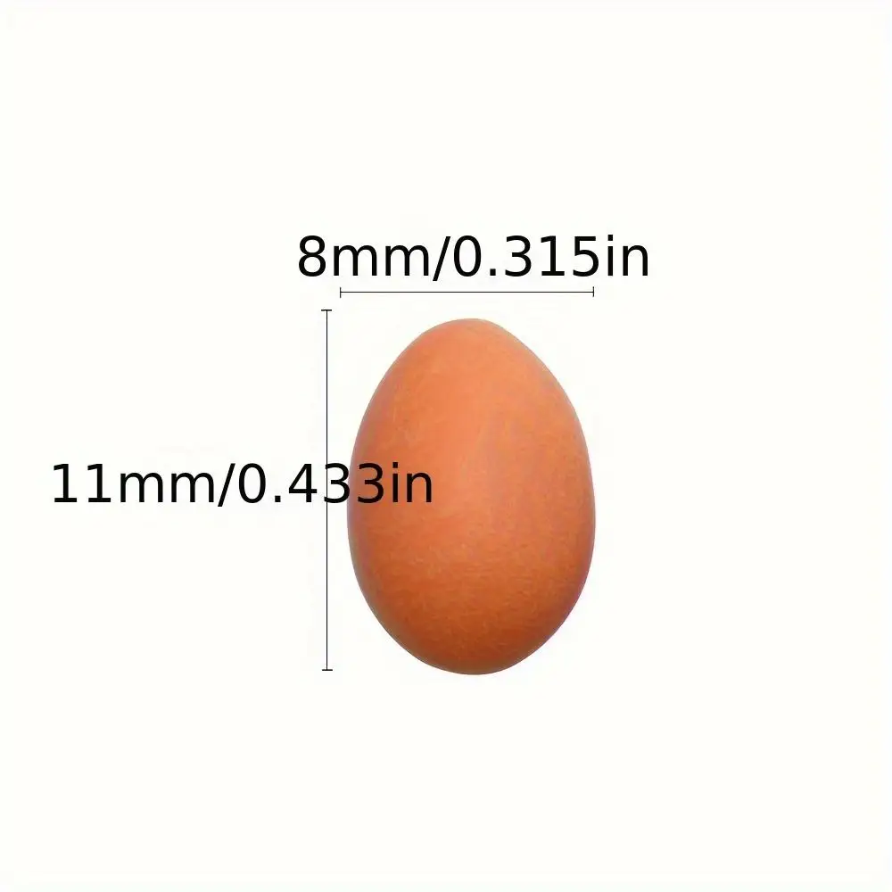 20 Pieces of Miniature Bird Egg Beads, Resin Artificial Quail and Duck Egg Combination, Suitable for DIY Crafts, Art Supplies, a