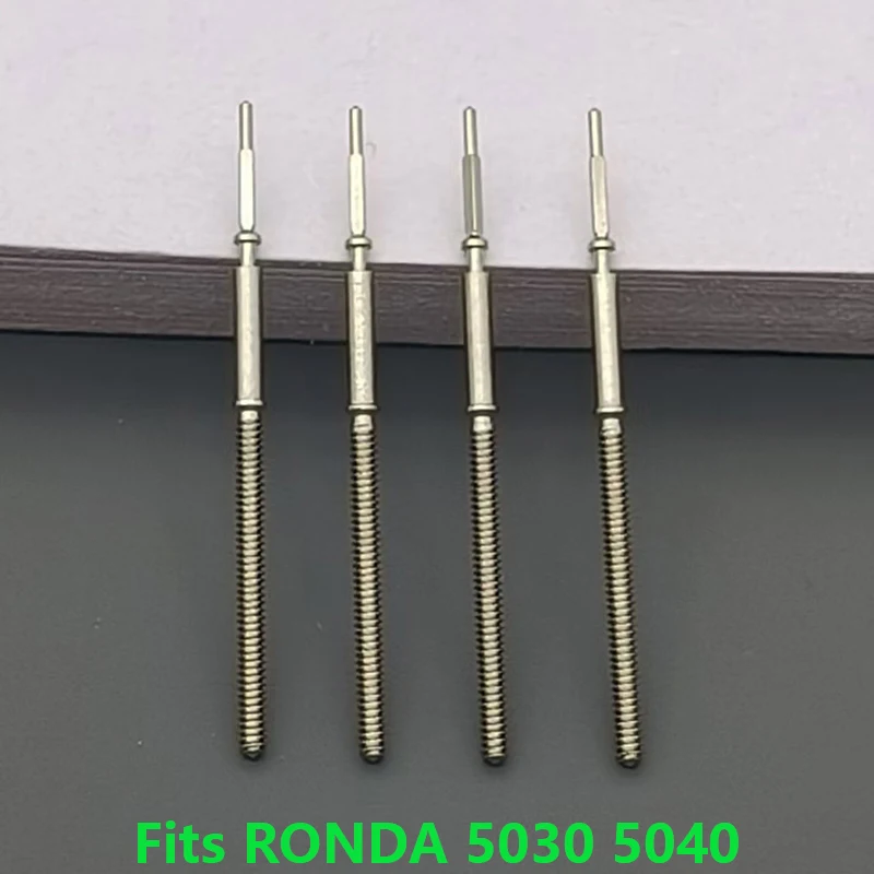 

2/4pcs RONDA 5030 5040 Movement Crown Stem Spare Parts Fits RONDA 5030 5040 Movement Watch Replacement Watch Crown Stem Parts
